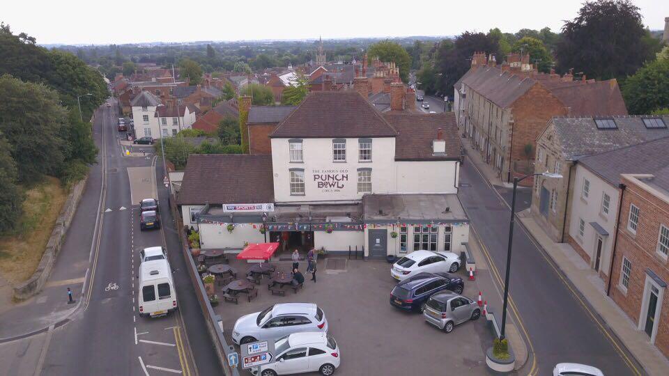 The Punch Bowl Pub Hotel Warwick  Exterior photo